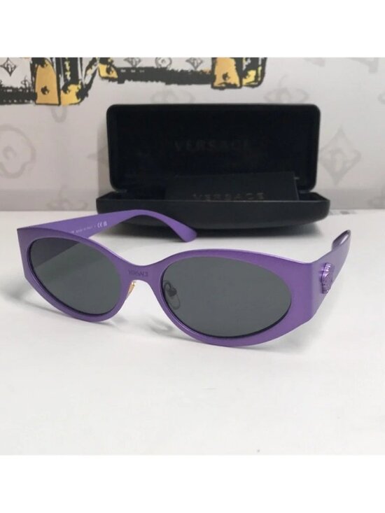 New Authentic Purple Cat-Eye Sunglasses VE2263 main image 7